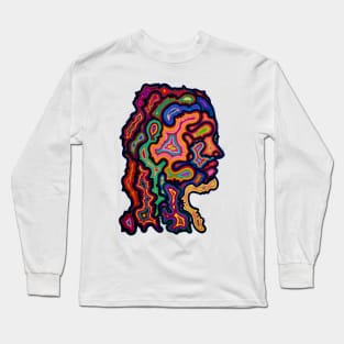 Face of Faces Long Sleeve T-Shirt